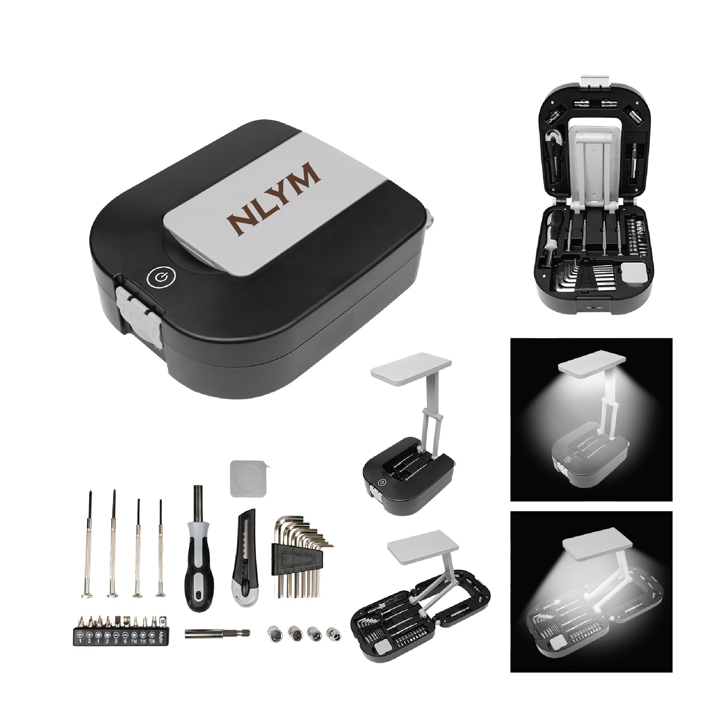 30 Piece Tool Kit With Light